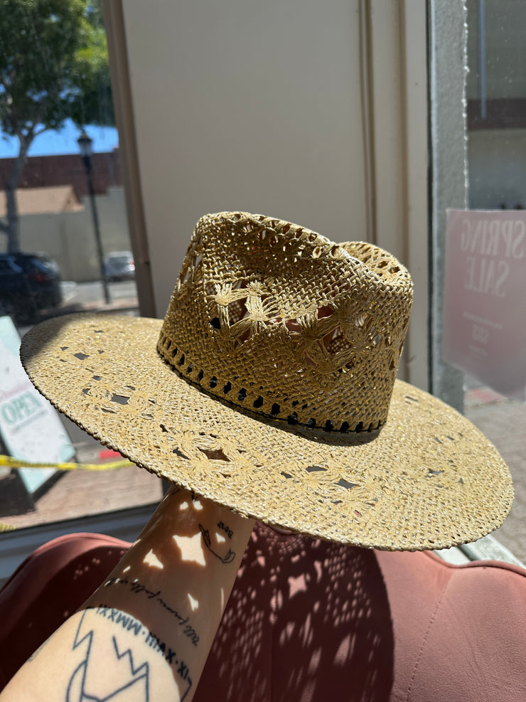 Tan Straw Hat