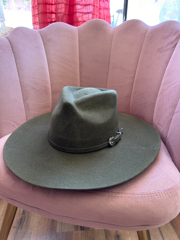 Olive Green Flatbrim