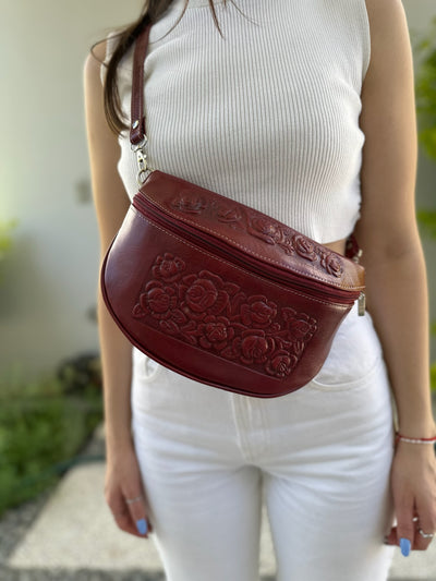 Tooled  fanny Pack