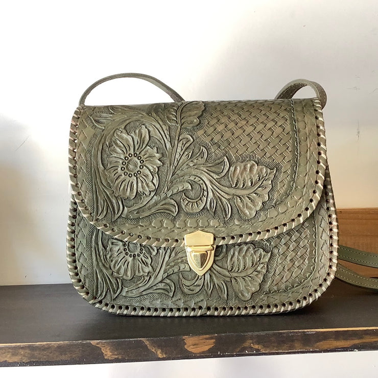 Olive green crossbody