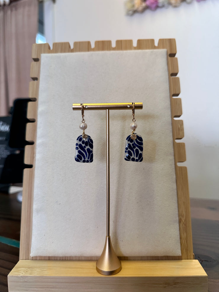 Rectangle earrings