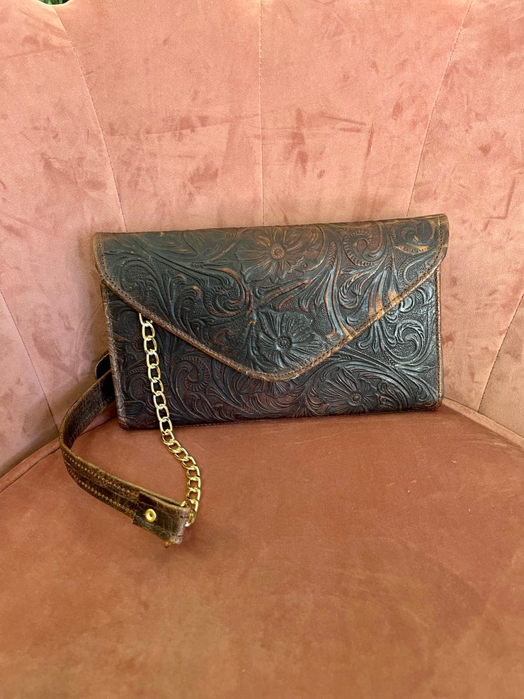 Small Tooled cross body